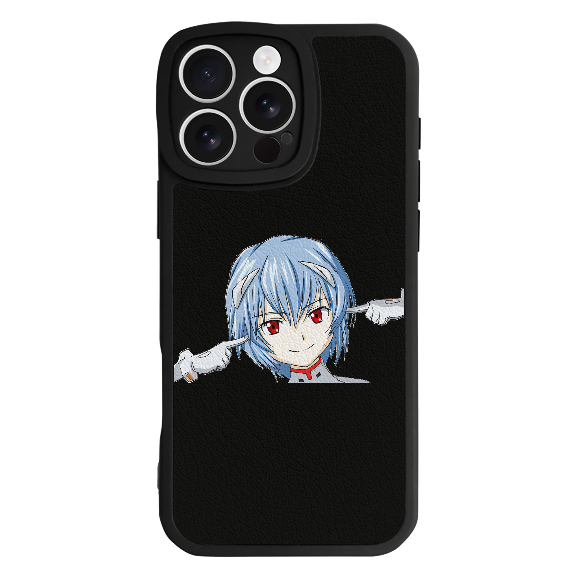 （画像用） EVA 新世紀エヴァンゲリオン 【iPhone 16シリーズ対応】シリコンスマホケース（レザー調） 材質：シリコン